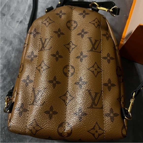 **SOLD** Louis Vuitton Reverse Palm Springs Mini - Picture 5 of 8